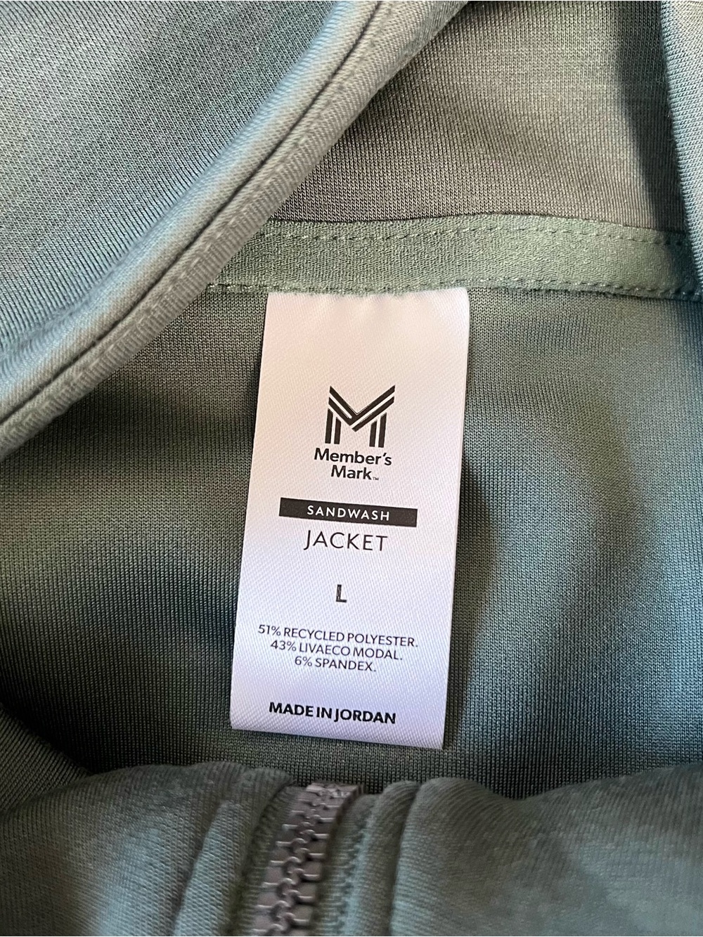 NWOT Member's Mark Women's Sandwash Jacket Size Large - Picture 10 of 10